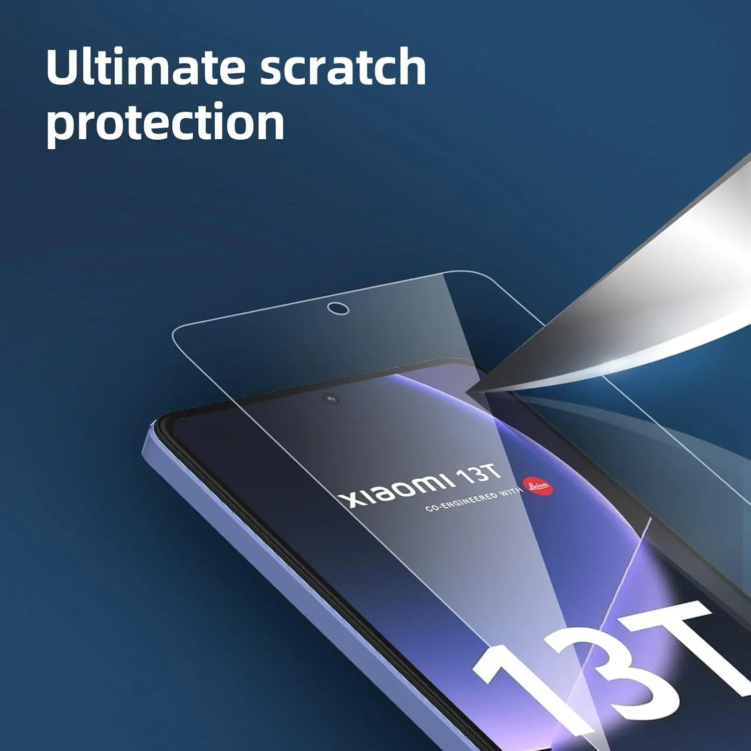 Protector de pantalla HD para Xiaomi 13T/13T Pro 2/4 piezas 9H vidrio templado - imagen 3