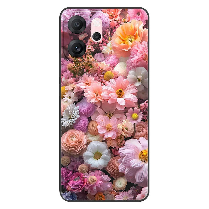 Para Oppo Reno14 F funda trasera de silicona mate suave de mármol para Oppo Reno 14F carcasa de teléfono de cobertura completa para Oppo Reno14F Fundas - imagen 2