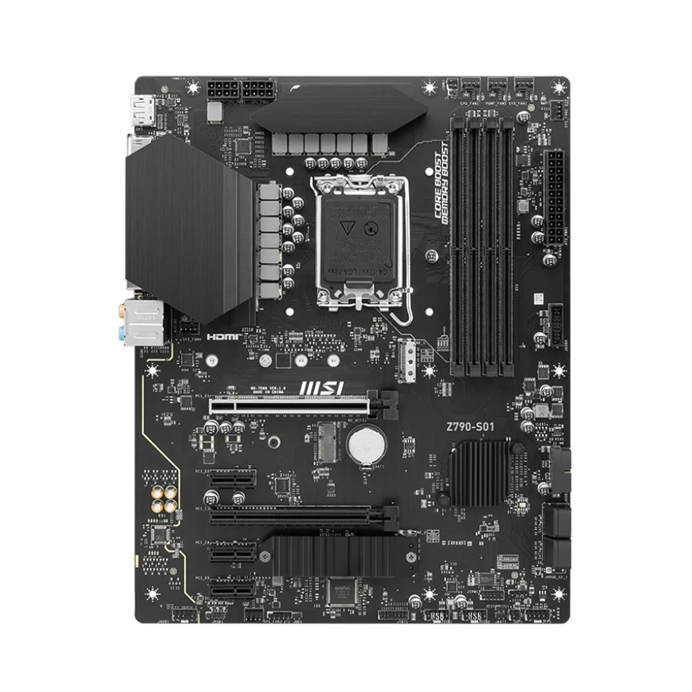 Placa base MSI Z790-S01 LGA1700 compatible con i9-14900K i7-13700K i5-12400F CPU DDR5 7000MHz HDMI M.2 LGA1700 placa base ATX - imagen 5