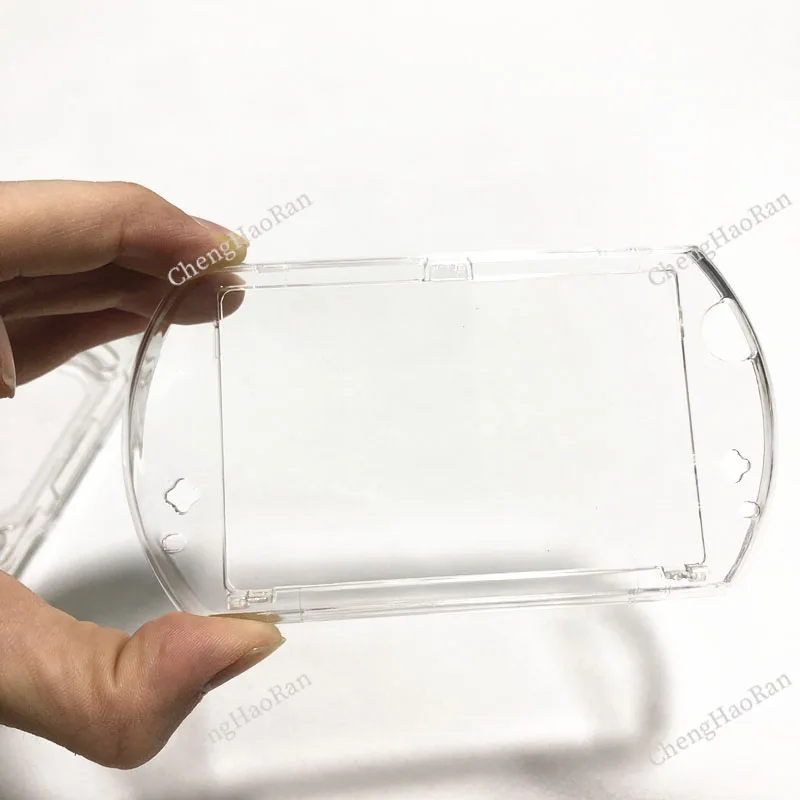 ChengHaoRan-carcasa de cristal de plástico para PSPGO, funda protectora de cristal transparente, 1 unidad - imagen 5