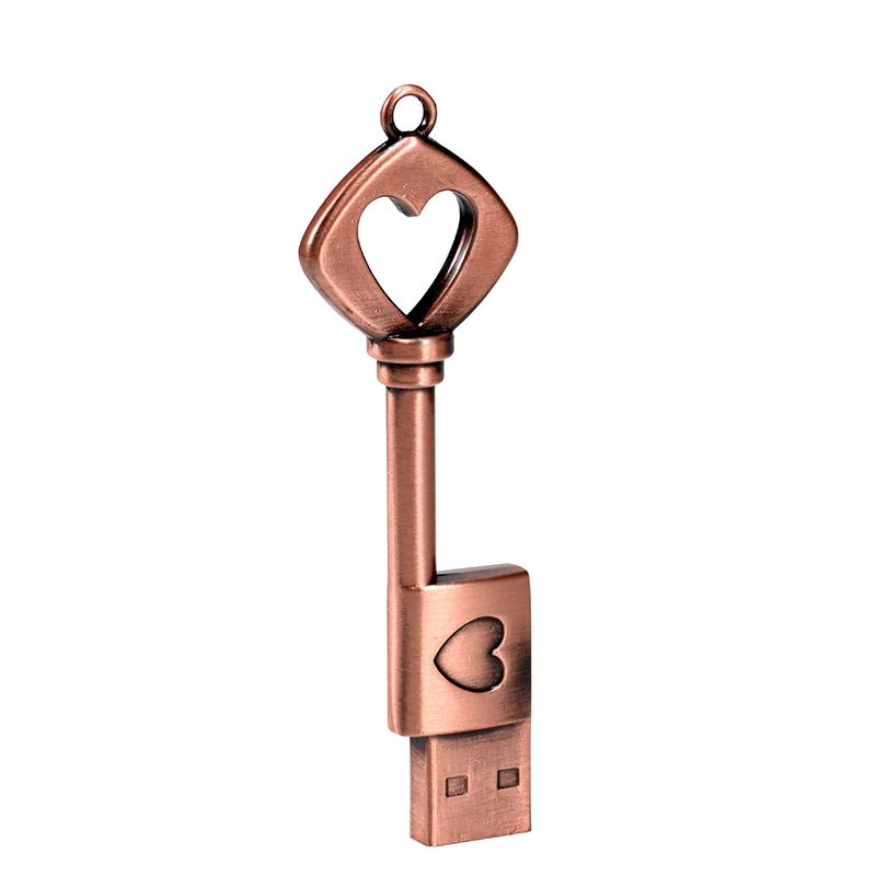 10 UNIDS LOTE Pen Drive 128GB Forma de Amor Memoria USB 64GB Estilo Retro USB Flash Drive Regalo Creativo 32GB Mini Memory Stick 16GB - imagen 4