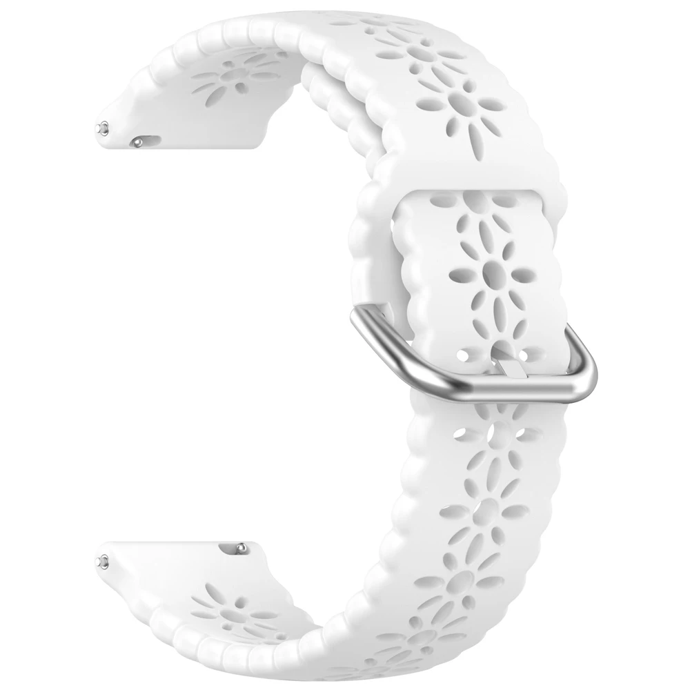 Correa de 20mm 22mm para Garmin Forerunner 255 265 55 165 Correa de reloj inteligente Venu 3 2 Sq/Vivoactive 5 4 3/approche S50 Correa transpirable - imagen 5