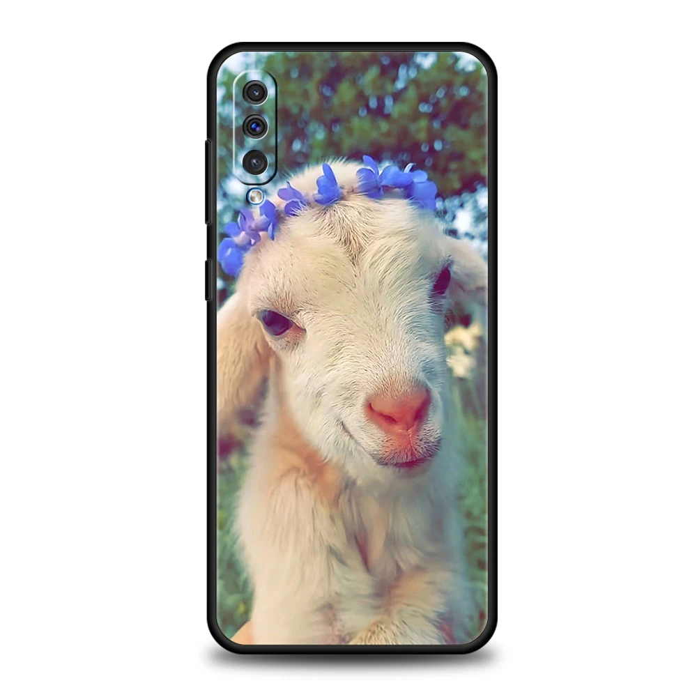 Funda bonita de cabra de dibujos animados para Samsung A56 A36 A26 A24 A16 A14 A12 A32 A50 A70 A20S A22 A30 A40 A34 A54 A42 A52 A04s A06 5G - imagen 2