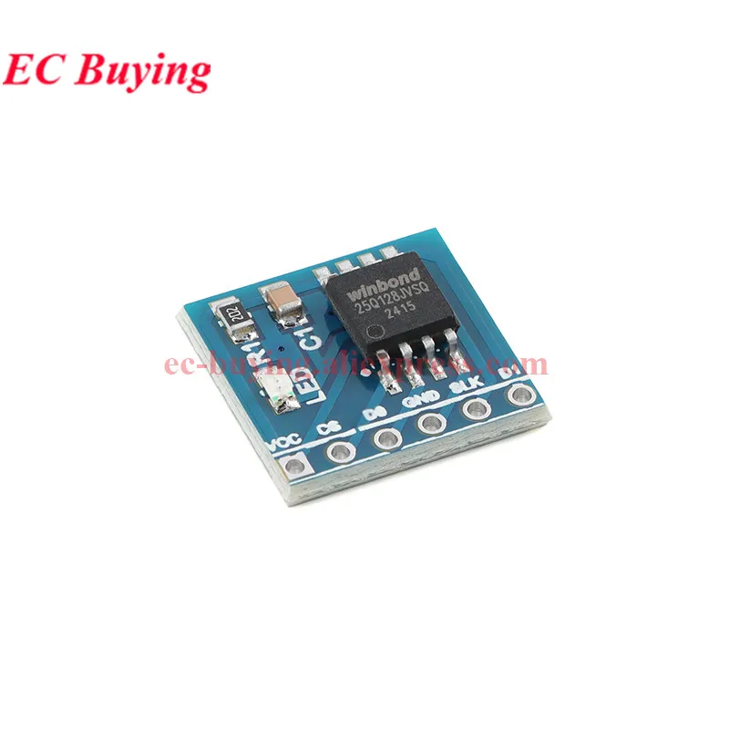 1 unidad-20 piezas W25Q80 W25Q16 W25Q32 32Mbit W25Q64 64Mbit W25Q128 128Mbit 8MByte módulo de almacenamiento FLASH interfaz SPI código BV FV STM32 - imagen 2