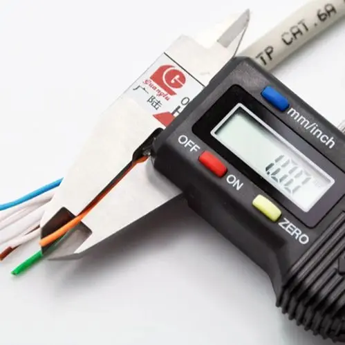 Cable de red Ethernet Cat6A S-FTP parche blindado Cable a granel crudo 26AWG cables de cobre trenzados multinúcleo LSOH/LSZH - imagen 5