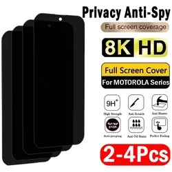 Protector de pantalla antiespía Motorola Edge 60 Stylus Vidrio
