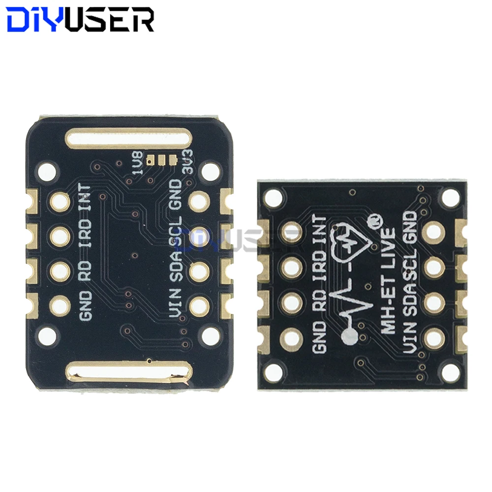 MAX30102 MAX30100 Sensor de oxígeno en sangre de frecuencia cardíaca interfaz I2C Compatible con Arduino ESP32 Raspberry Pi para Monitor de salud DIY - imagen 2
