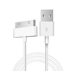 Cable de 30 pines para iPhone 4/4S, iPad 1/2/3 e iPod: carga y datos