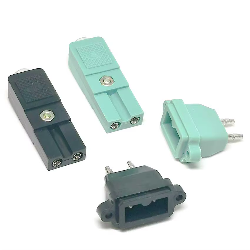 Connecteurs de fil de prise de courant, 5 pièces, 10a 250v ac