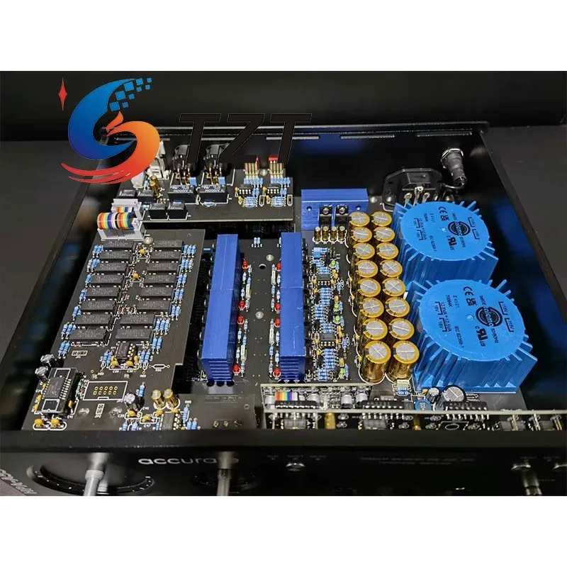 TZT HPA-A550 amplificador de auriculares totalmente equilibrado transformador 2x25VA para preamplificador de baja distorsión TALEMA 115V/230V - imagen 3