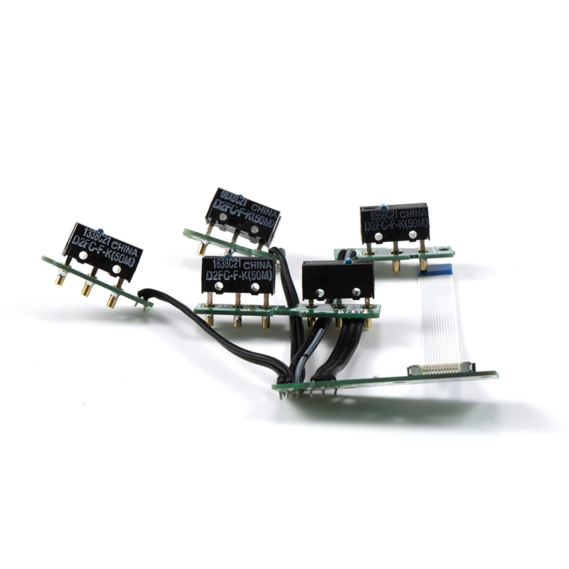 Para piezas de reparación de ratón HERO G703/G703 compatibles: botón de microinterruptor de conexión de calor sin soldadura conector de línea de placa base pequeña - imagen 2
