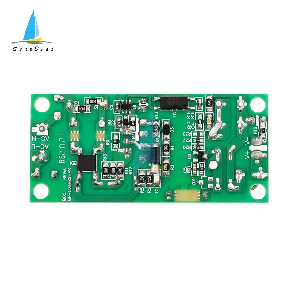 Módulo de fuente de alimentación conmutada, AC-DC de circuito desnudo, placa para reemplazar/reparar, 5V, 3A, 12V, 2A, 24V, 1A, 24W, AC90-264V, 110V, 220V a 12V, 24V - imagen 5