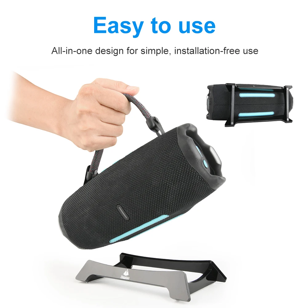 Estante de exhibición de Audio de mesa resistente al desgaste soporte de altavoz de escritorio Base de almacenamiento de caja de sonido antideslizante para JBL Charge5/Charge6 - imagen 2