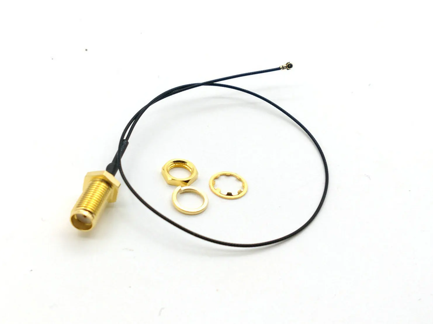 Adaptador hembra SMA a MHF4 IPEX, conector IPX RF, Cable Pigtail para tarjeta Mini PCI de 100mm, placa WIFI Intel, novedad de 1,13 piezas - imagen 5