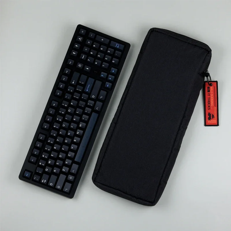 KBDfans Odin Athena 98% tamaño bolsa para teclado Estuche de transporte bolsa protectora de tela solo - imagen 3