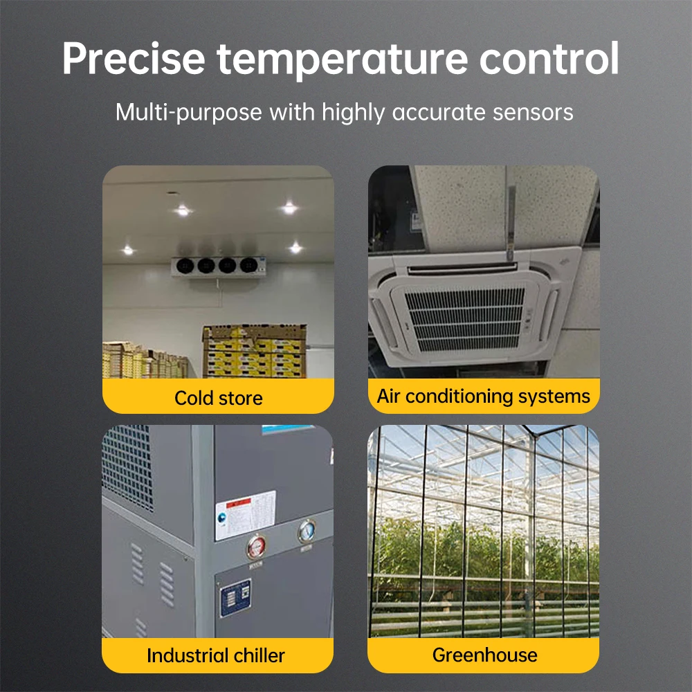 Controlador de temperatura DC12V 24V ETC-974 compresor/esmerilado/ventilador controlador de temperatura con pantalla Digital inteligente de alta precisión - imagen 4