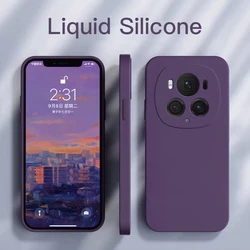 Honor Magic6 Pro – Carcasa de Silicona Color Caramelo