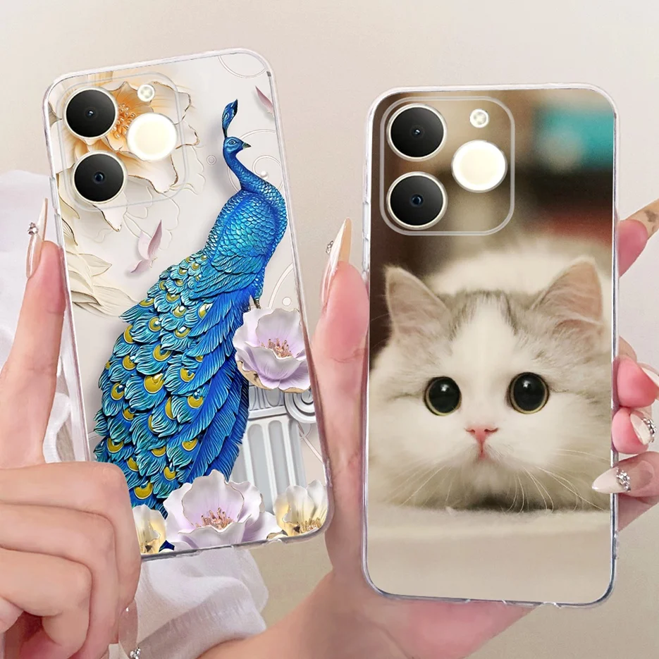 Para Realme Narzo 80 Lite 4G funda Realme Note 70 nueva funda pintada de lujo funda de teléfono suave y delgada para Realme Note 70T Note70 T Shell - imagen 3