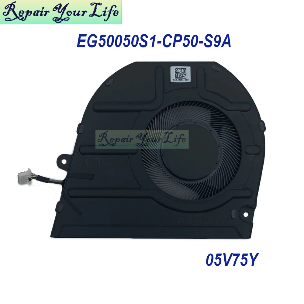 Ventilador enfriador de CPU para portátil Dell Inspiron 14 5425 5420 2022 05V75Y 5V75Y EG50050S1-CP50-S9A 023.100X7.0021 100QB.0001 - imagen 3