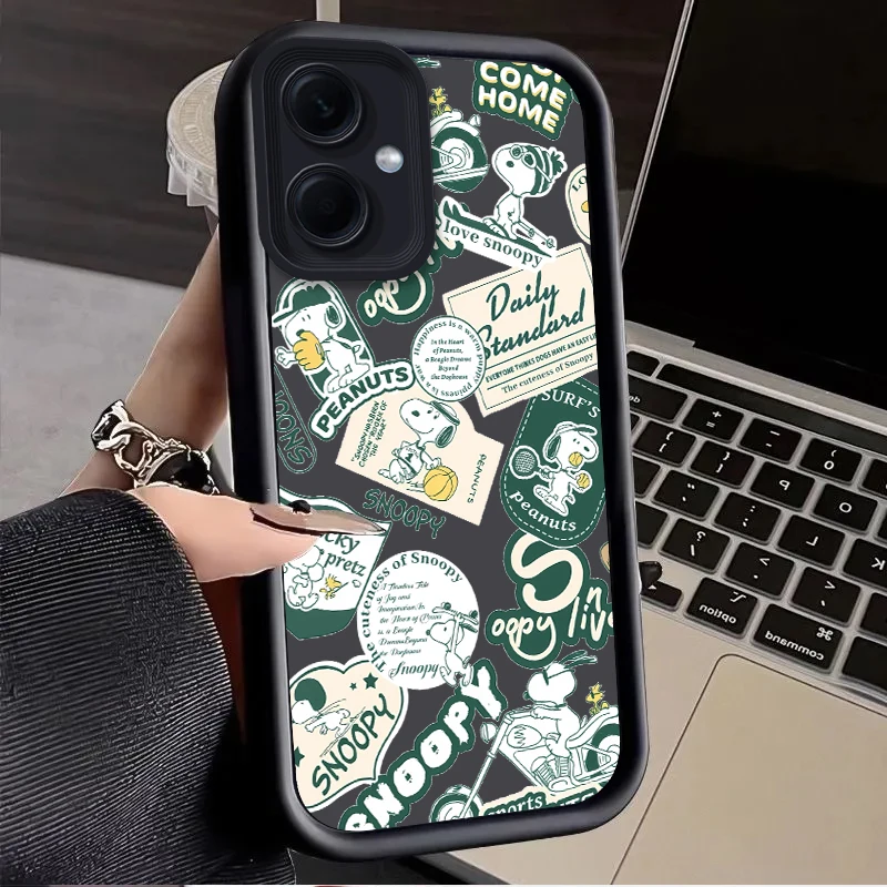 Funda de motocicleta S-Snoopy para Xiaomi Redmi Note 14 13 12 Turbo 11S 4G 11 10 Pro Plus 9 14C 13C 12C 9C A2 A1 Funda de silicona - imagen 2