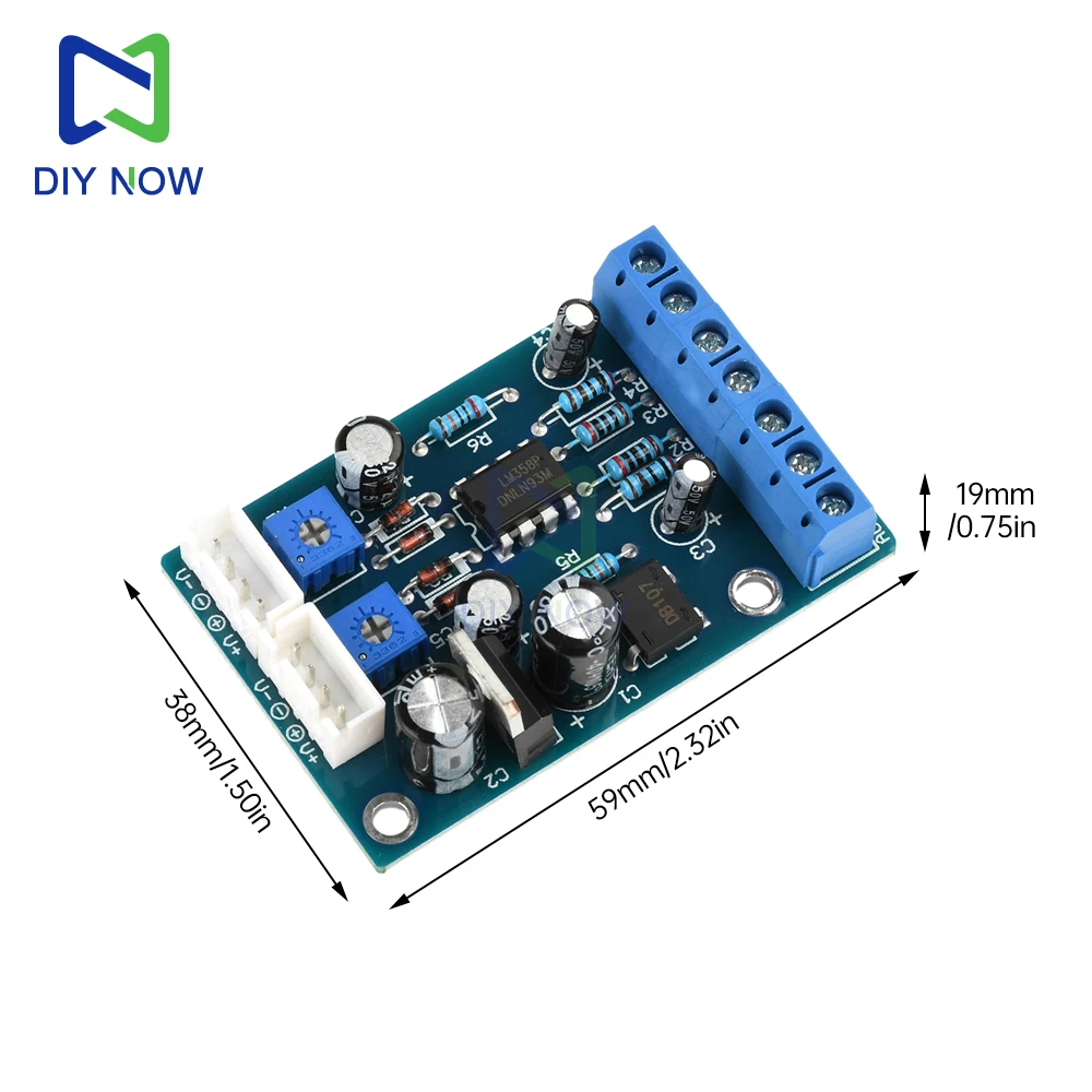 AMPLIFICADOR DE placa controladora AC/DC 12-15V VU, amplificador de tubo preetapa, módulo controlador de medidor de nivel db adecuado para TA7318P - imagen 5