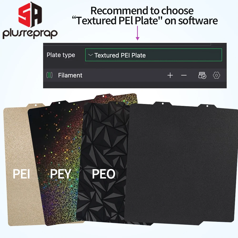 Placa de construcción PEI para Bambu lab A1 Mini Combo Heatbed accesorios de impresora 3D para bambulab - imagen 2