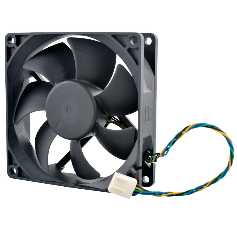 Ventilador de flujo axial de alta velocidad DS09225R12HP235, 9,2 cm, 92mm, 92x92x25mm, DC12V, 0.41A, 4 pines, para CPU de placa base de chasis - imagen 3