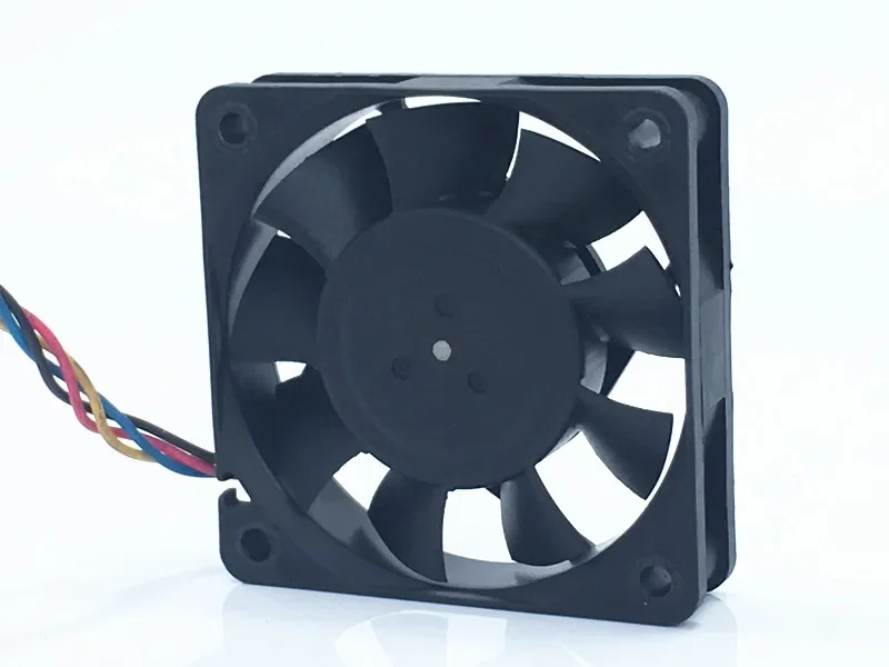 Delta AFC0612DB DC 12V 0.45A 6015 6CM ventilador de bola de control de temperatura PWM de 4 cables gran volumen de aire - imagen 3