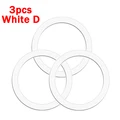 White D 3pcs