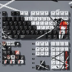 MiFuny Teclas PBT para Teclado Mecánico – Anime, Perfil Cherry