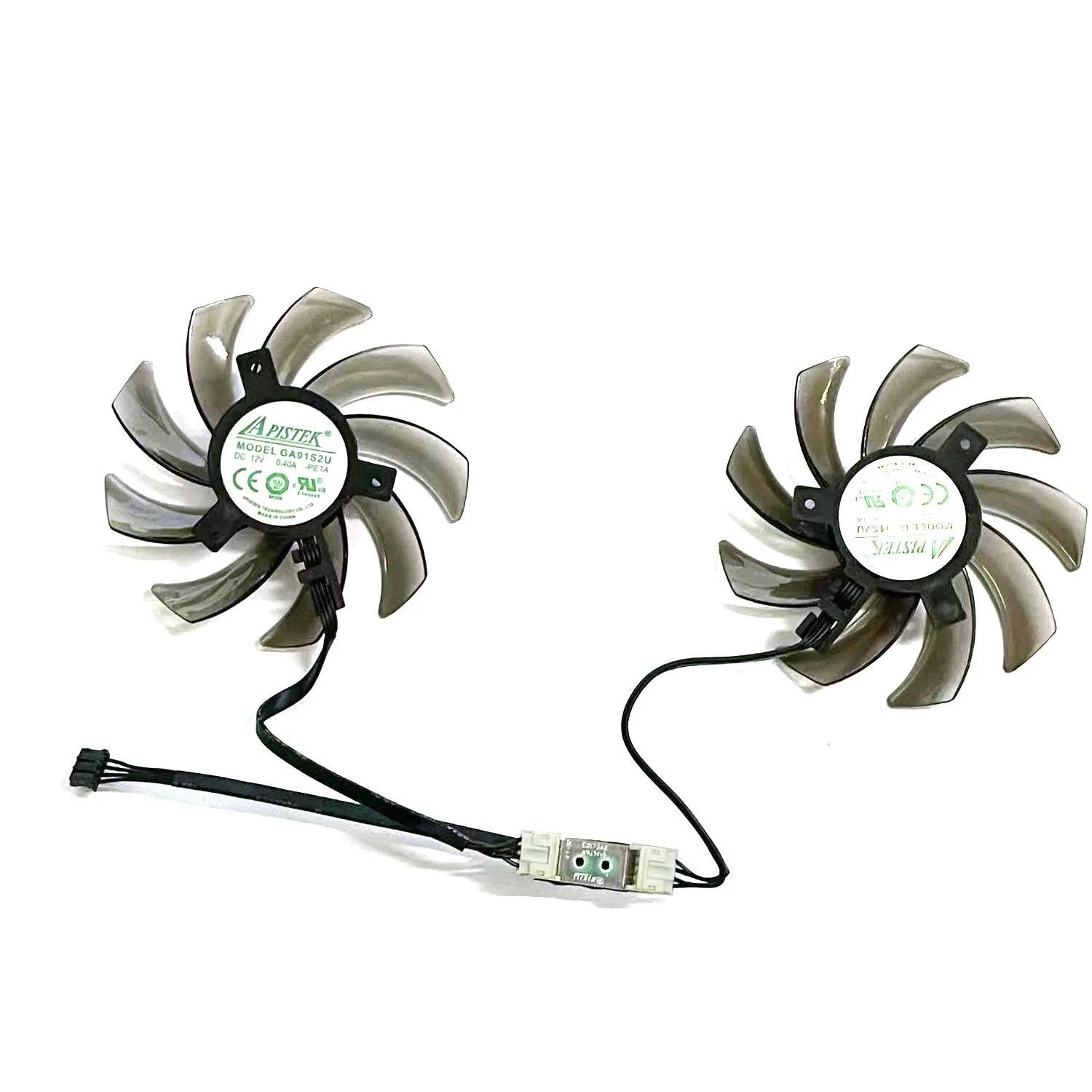 Reemplazo de tarjeta gráfica, nuevo, 85MM, 4 pines, GA91S2U, GTX1060, 1070TI, GPU, PNY, Geforce, GTX1060, 1070ti, V2 - imagen 4