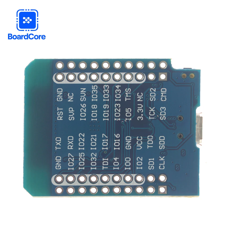 CP2104 ESP32 D1 Mini ESP-32 WiFi + para Bluetooth Placa de desarrollo de Internet de las cosas basada en módulo ESP8266 para Arduino con pines - imagen 3
