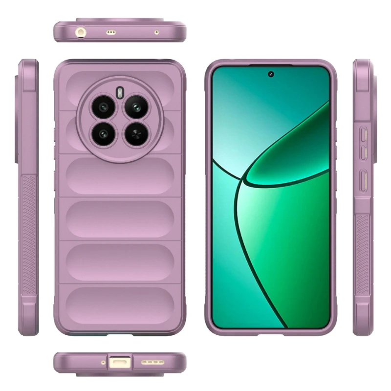 Para OPPO Realme 12 Pro Plus 12 Plus 5G Funda trasera de silicona suave anticaída a prueba de golpes Funda Coque fundas de teléfono - imagen 3