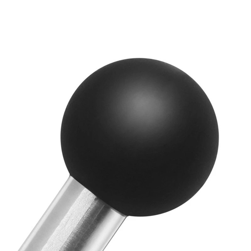 Adaptador de cabeza de bola de aluminio de 17mm/25mm a perno M6 M8 M10 para montaje RAM Garmin soporte de teléfono para motocicleta soporte de coche soporte de cámara - imagen 5