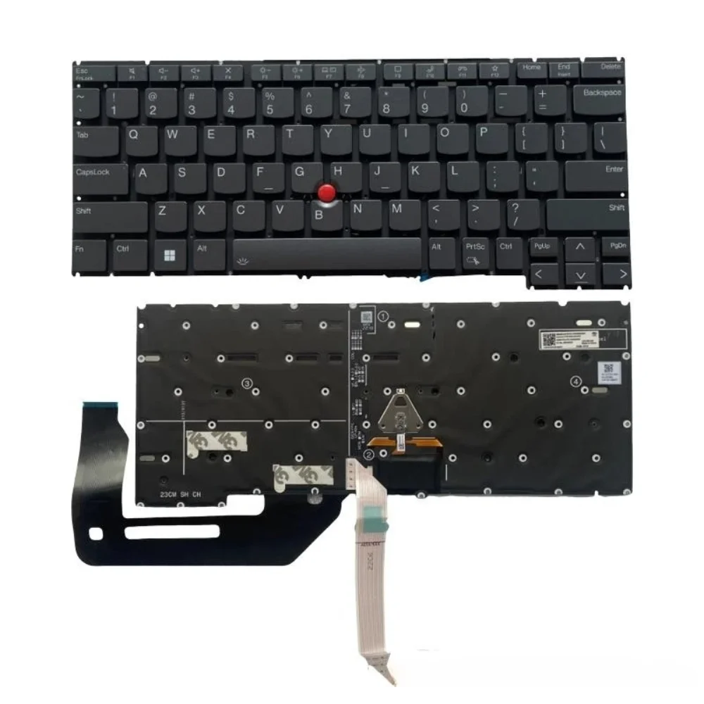 Teclado retroiluminado en inglés de EE. UU. para Lenovo Thinkpad X13 X13 Yoga Gen 4 SN21J81037 SN21J81074 SN21J81105 SN21J81099 SN21J81068 SN21J8