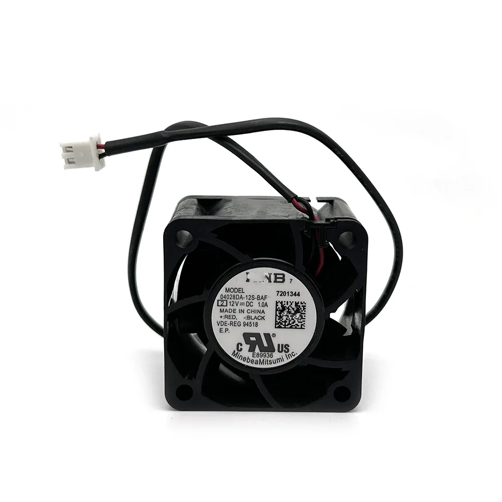 Nuevo ventilador de refrigeración para NMB 04028DA-12S-BAF 04028DA-12S 04028DA 4028 DC12V 1A, 40x40x28MM, fuente de alimentación 1U - imagen 2