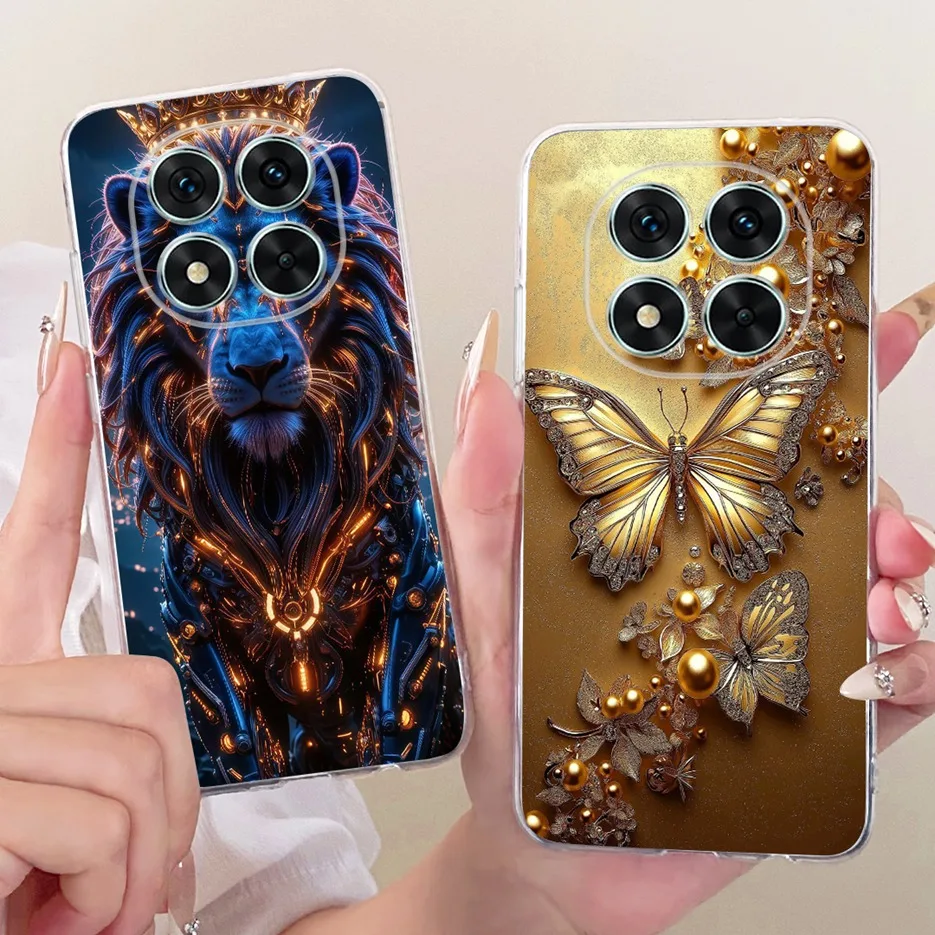 Para Xiaomi Redmi Note 14 Pro 4G funda de lujo pintada con mariposa funda de silicona para Redmi Note 14 Pro Plus Note14 Pro + bolsas 5G - imagen 3