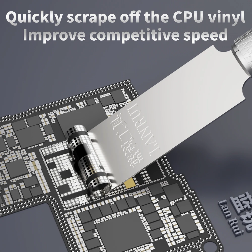 LANRUI 007 Raspador de CPU Eliminación de pegamento de CPU