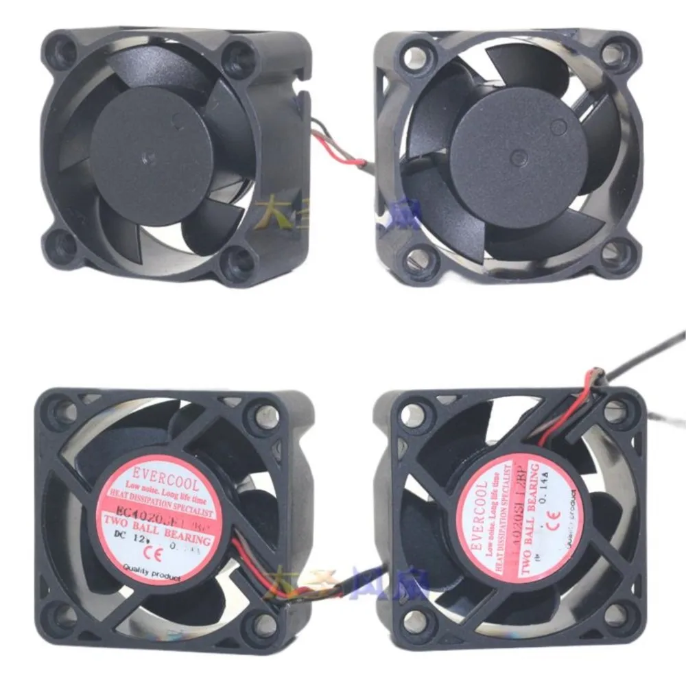 Evercool Ventilador 40mm DC 12V Doble Cojinete - imagen 4