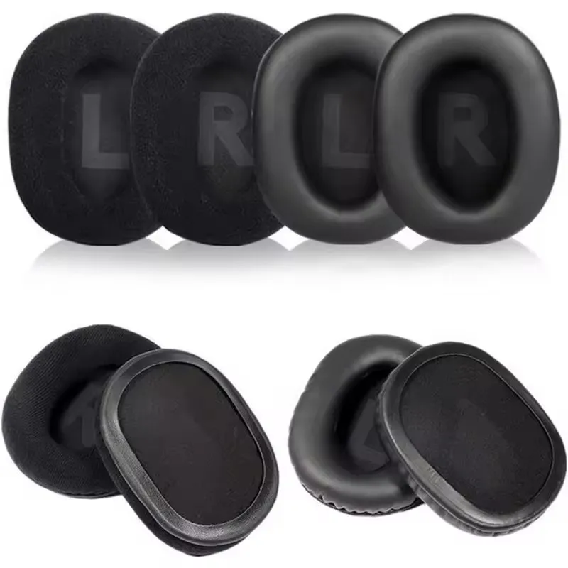 Almohadillas de repuesto para auriculares Logitech G Pro X / GPRO, orejeras de cuero, cubierta para los oídos, almohadillas para los oídos de espuma, 1 par - imagen 5