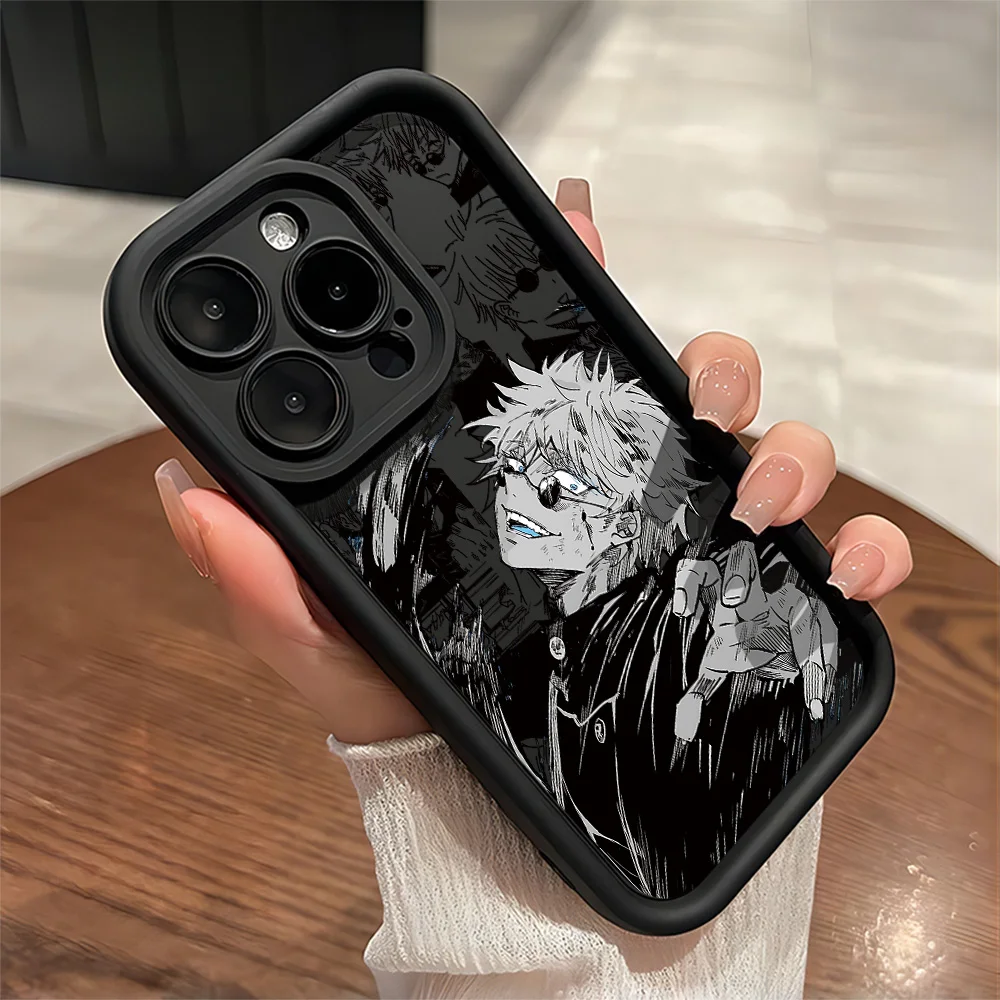 Funda de teléfono Anime Kaisens para Samsung S25 S24 S23 S22 S21 S20 F06 M16 Note 20 FE Plus Ultra 4G 5G funda de silicona TPU Jujutsus - imagen 5