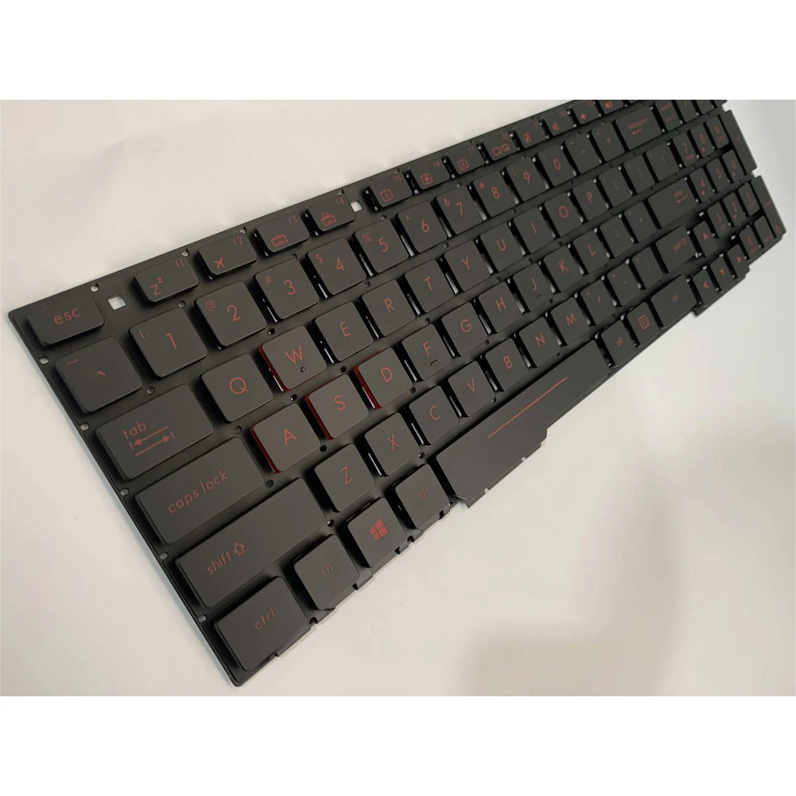Teclado de ordenador portátil con diseño estadounidense para ASUS GL553 GL553V GL553VD GL553VE GL753 GL753V GL753VD GL753VE GL753VW - imagen 2