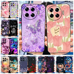 Funda TPU Tecno Spark 20 Pro Plus – Diseño Floral Mariposas