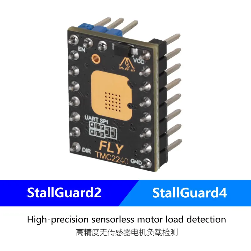 Mellow SPI/UART Silent Driver TMC2240 V1.0 Stepper Motor Driver 3D Printer Parts For Voron VzBoT Ender3 Replace TMC2209 - imagen 5