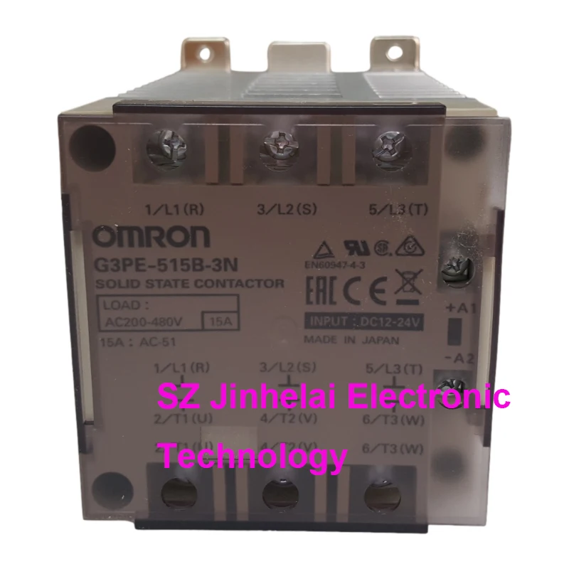 Nuevo y Original G3PE-515B-3N OMRON relé de estado sólido trifásico 15A DC12-24V - imagen 2
