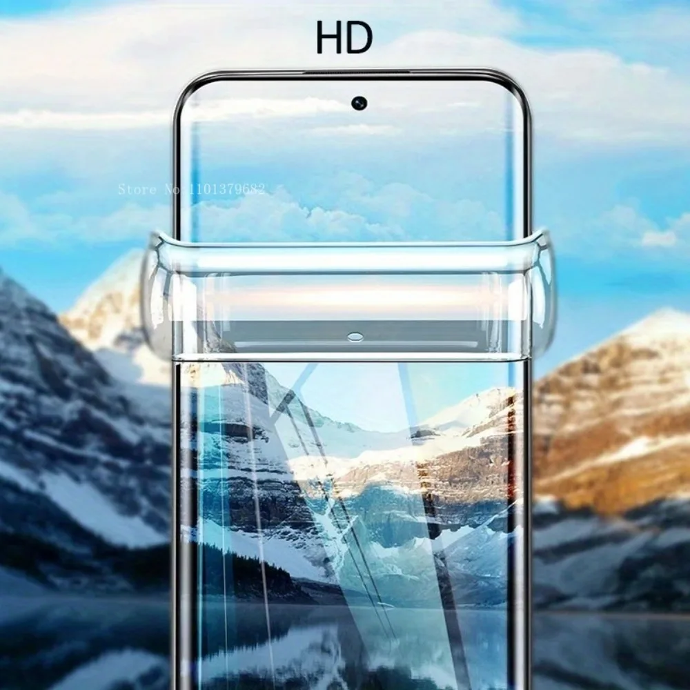 Película de hidrogel suave transparente HD, 4 Uds., para Huawei Pura 70 70 Pro Plus 70 Ultra P60 P60 Pro Plus Mate 60 60 Pro Plus sin vidrio - imagen 3