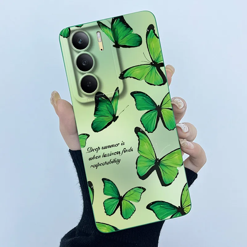 Para Realme C75 C75x funda moda simplicidad pintura mate funda de silicona para RealmeC75 4G parachoques C 75 X Coque funda 6,72 ''Capa - imagen 3