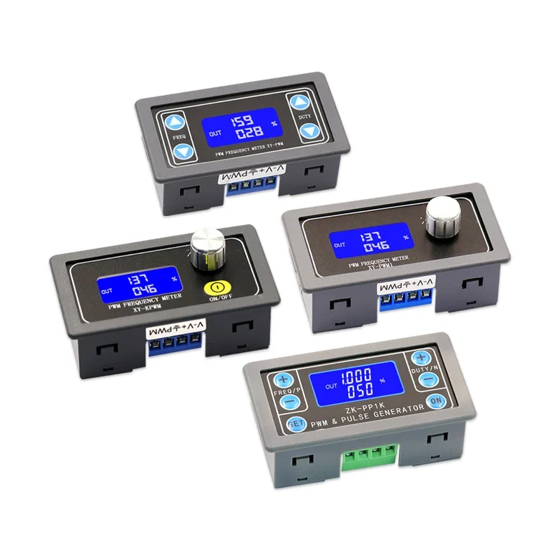 Generador de señal de onda cuadrada Rectangular, frecuencia de pulso PWM, módulo ajustable, pantalla LCD, 1Hz-150Khz, 3,3 V-30V, placa PWM, 1 Uds. - imagen 5