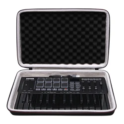 LTGEM MIDI Funda para Donner DMK 25 PRO MIDI Controlle Bolsa de transporte de almacenamiento Accesorios para controlador de teclado MIDI