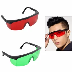 Gafas de Seguridad Protección UV Láser Rojo y Verde – Antivaho y Antipolvo Laboratorio